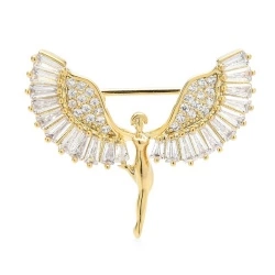 Брошь ангел