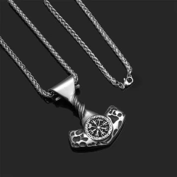 Кулон у стилі вікінгів Молот Тора Вегвізир lan-2758