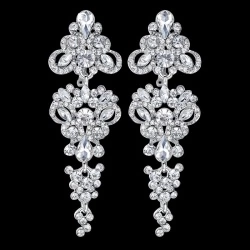 Свадебные серьги lan-3363