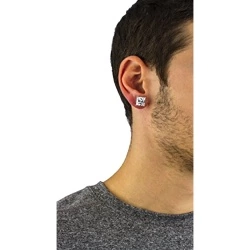 Серьги на магнитах квадратные Square