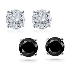 Серьги на магнитах Сrystal