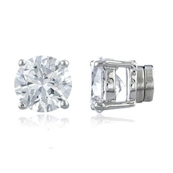 Серьги на магнитах Сrystal