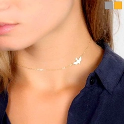 Цепочка с якорным плетением Птица