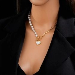 Цепочка на шею с подвеской Сердце lan-2861