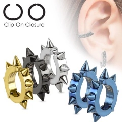 Клипсы из стали Spikes Шипы