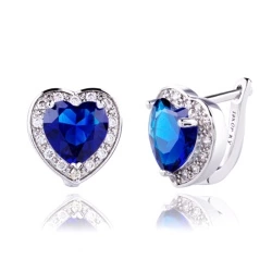 Сережки з англійським замком