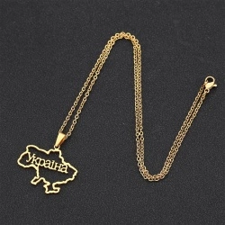 Кулон із нержавіючої сталі Україна lan-2765