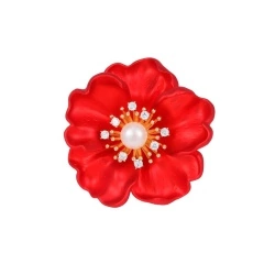 Брошка Мак еліт lan-2967