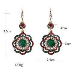 Серьги подвески Айше