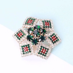 Брошь Брошь орнамент Цветок lan-2769