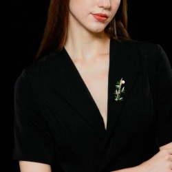 Брошь Бамбук lan-2969