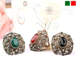 Кільце з камінням Ніхан