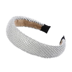 Широкий Обруч з каменем Кристальна сіточка