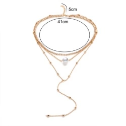 Тройная цепочка с Жемчужиной