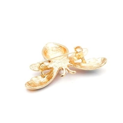 Брошь різнокольорова Бджола lan-3523