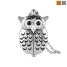 Годинник кулон на ланцюжку Сова з розсувними крилами