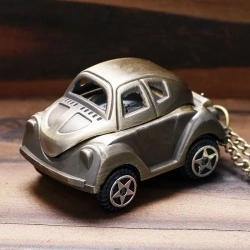 Часы кулон на цепочке Ретро машина