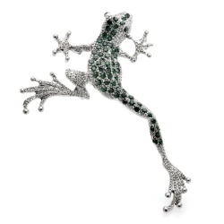 Брошка жаба Ква