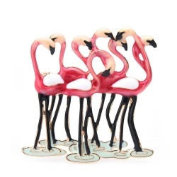 Брошка зграя Фламінго