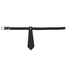 Кожаный чокер галстук lan-2875