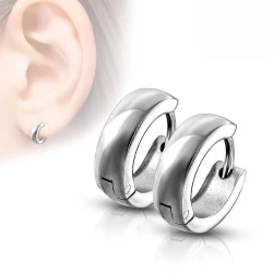 Сережки кільця зі сталі Spikes Ring