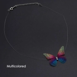 Кулон на леске Бабочка невидимка