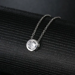 Кулон с цепочкой Камушек