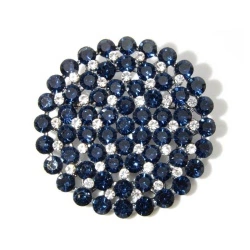 Брошь Поле кристаллов