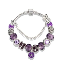 Браслет в стиле пандора кулон Цветок