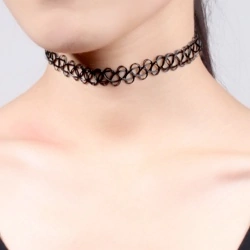 Чокер гумка на шию lan-321