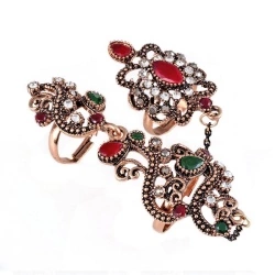 Кольцо на весь палец в турецком стиле