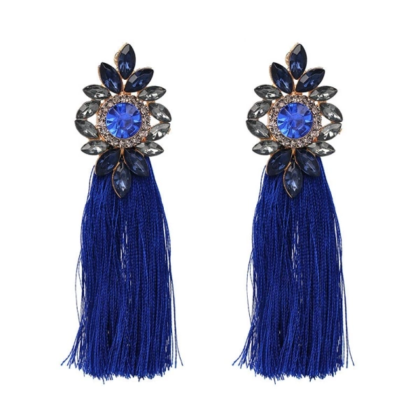 Серьги кисточки Грация