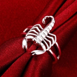 Кільце Скорпіон срібло