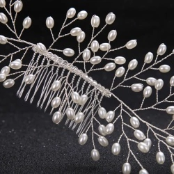 Гребінець для волосся Перлинні гілочки