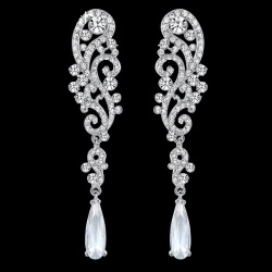 Сережки з камінням Марісіо