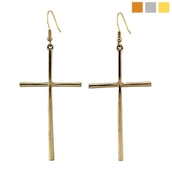 Серьги Кресты XXL