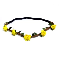 Ободок для волос (венок на голову) Розочки