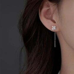 Сережки протяжки Конюшина