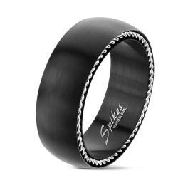 Кільце зі сталі Spikes Cables R-M6592