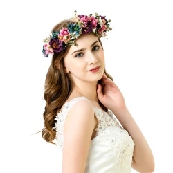 Вінок на голову Лавандовий колір