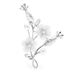 Брошь цветок Бутон