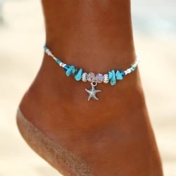 Браслет на ногу Морская звезда
