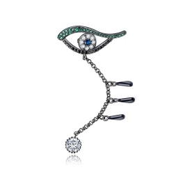 Кафф с цепочкой Глаз