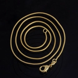 Цепочка Змейка gold