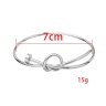 Металевий браслет Цвях на вузол Cartier