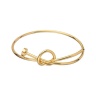 Металевий браслет Цвях на вузол Cartier