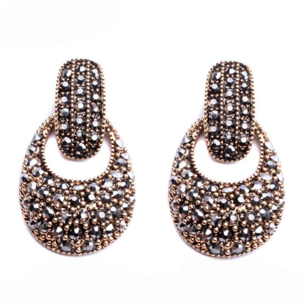 Сережки з камінням Анабель