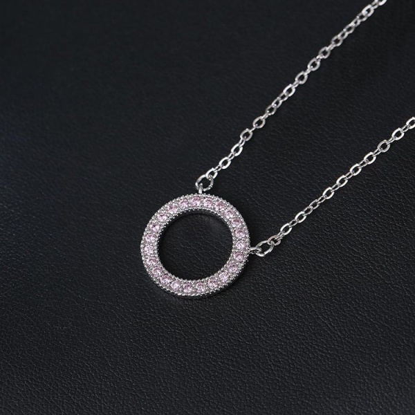 Кулон на ланцюжку Кільце з кристалами