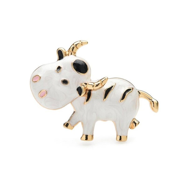 Брошка Корова Буренка. Символ 2021 року