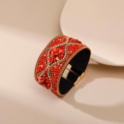 Женский браслет крошка микс Коралл lan-2702